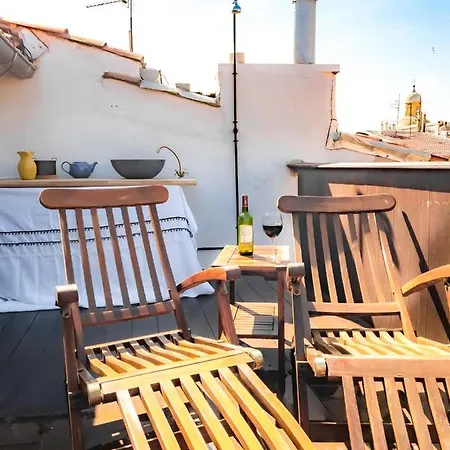 Ferienwohnung Duplex, Jacuzzi, Terrasse Sur Les Toits Nizza Exterior foto